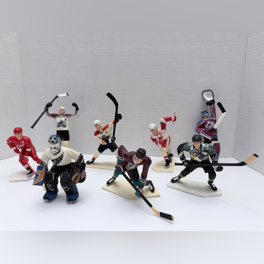 Vintage NHL Hockey Action Figures Lot 8
